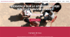 Desktop Screenshot of gbu.fr